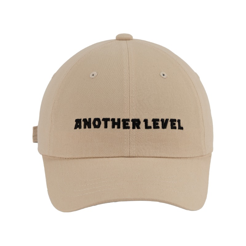 ANOTHER LEVEL LV_01 볼캡 베이지